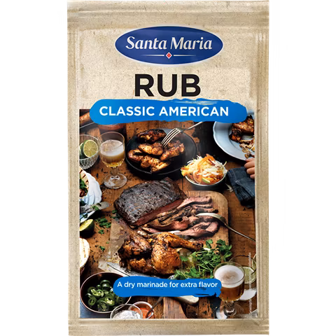 Santa Maria BBQ Rub Classic American - 22 grammes