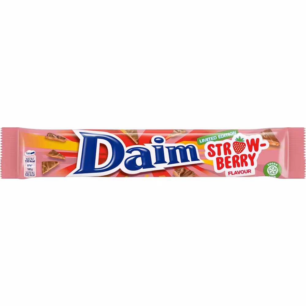 Marabou Daim Erdbeere - 56 Gramm