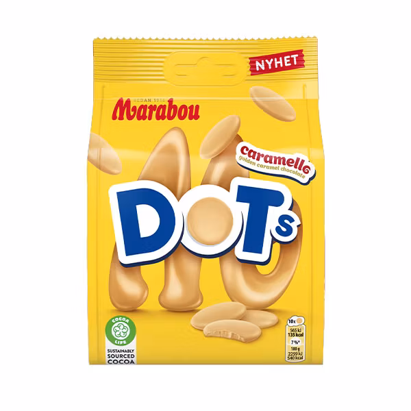 Marabou DOT's Caramello - 120 grams