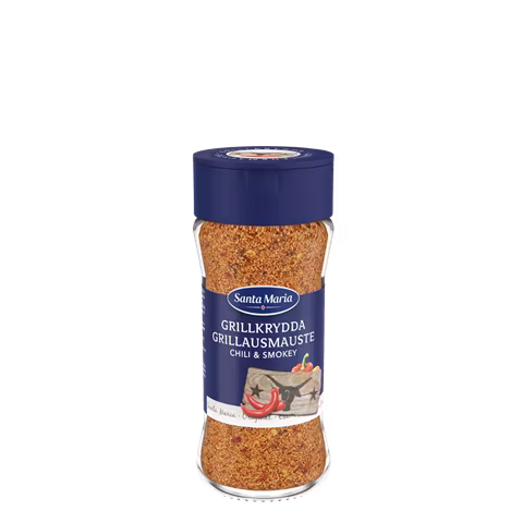 Chili y salsa ahumada con especias para barbacoa de Santa María - 81 gramos