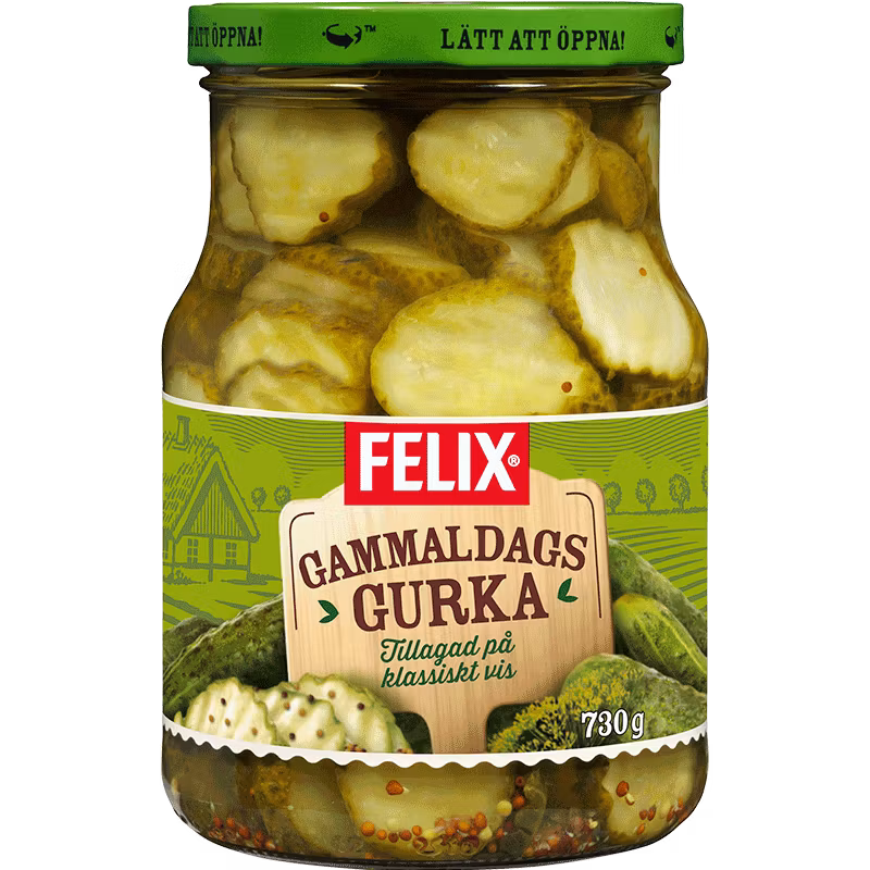 Felix Old-fashioned Cucumber - 730 grams