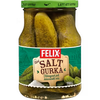 Felix Whole "Saltgurka", Pickled Cucumber - 700 grams