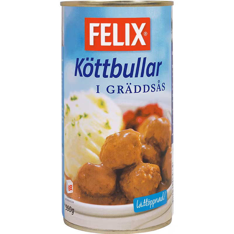 Albóndigas Felix en Salsa de Crema - 560 gramos