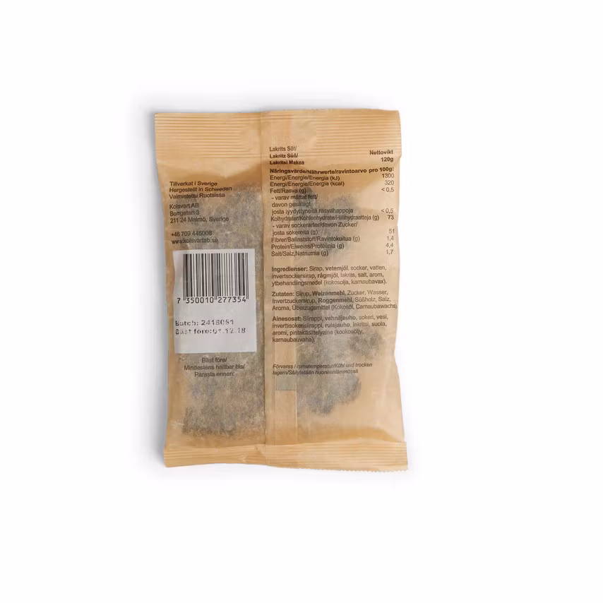 Kolsvart Sweet - 120 gramos