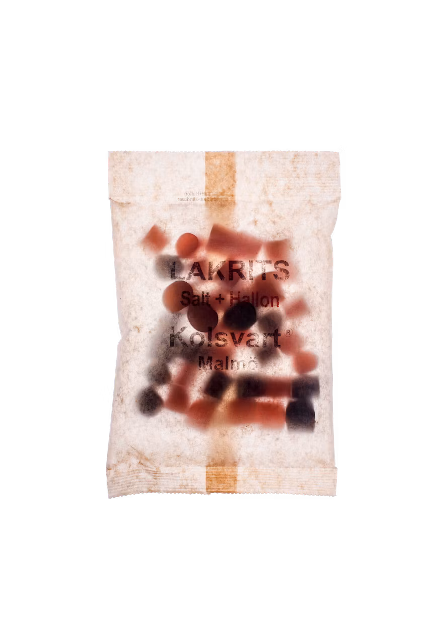 Sale Kolsvart + Lampone - 120 grammi