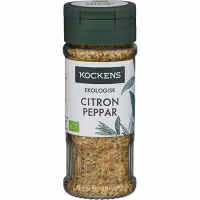 Kockens Lemon Pepper, Organic - 50 grams
