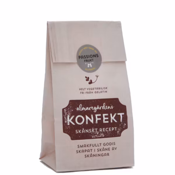 Almaregården Passionsfrucht-Konfekt - 150 Gramm