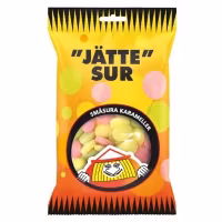 Konfekta "Jättesur" Very Sour - 65 grams