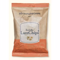 Svenska Lantchips Sweet Potato Chips, Chili - 100 grams