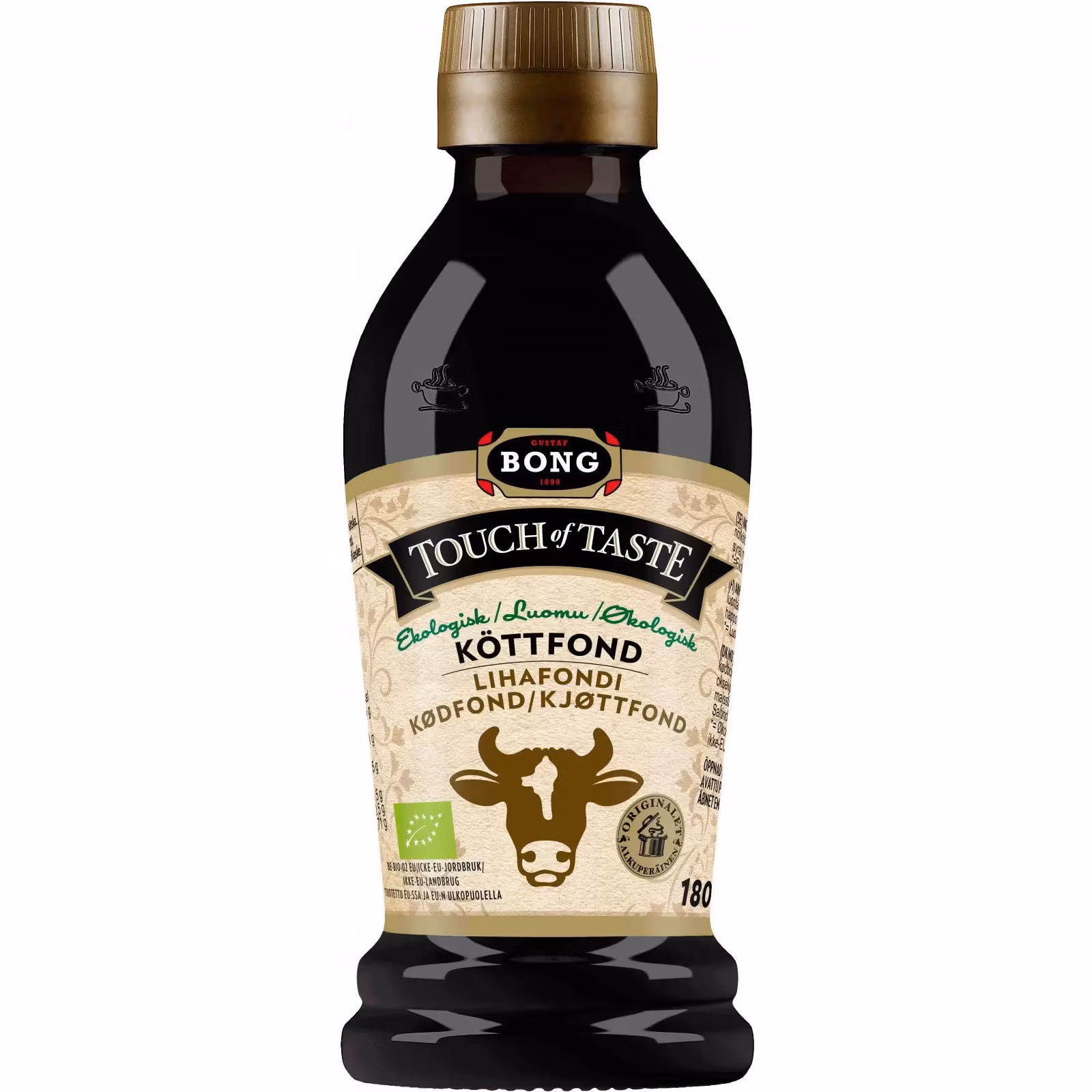Bong Touch Of Taste, Organic Meat Stock - 180 ml