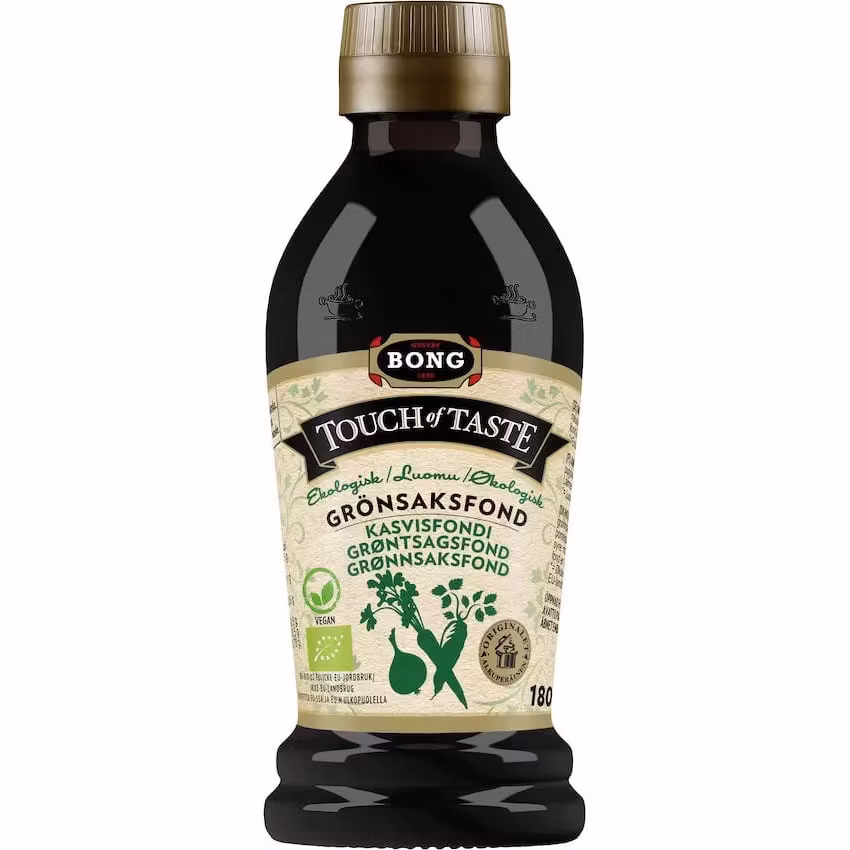 Bong Touch Of Taste, Organic Vegetable Stock - 180 ml