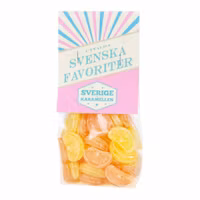 Sverigekaramellen "Citrusklyftor", Citrus Wedges - 170 grams
