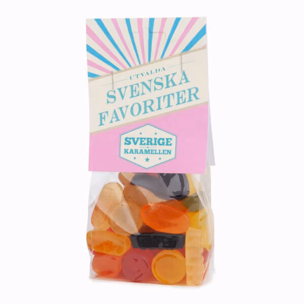 Sverigekaramellen "Vingummin", Winegums Original - 170 grams