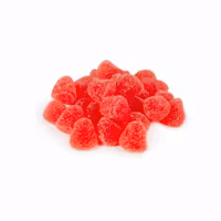Sverigekaramellen "Geléhallon", Raspberry Gummies - 170 grams