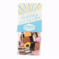 Sverigekaramellen "Lakritskonfekt", Licorice Allsorts - 170 grams