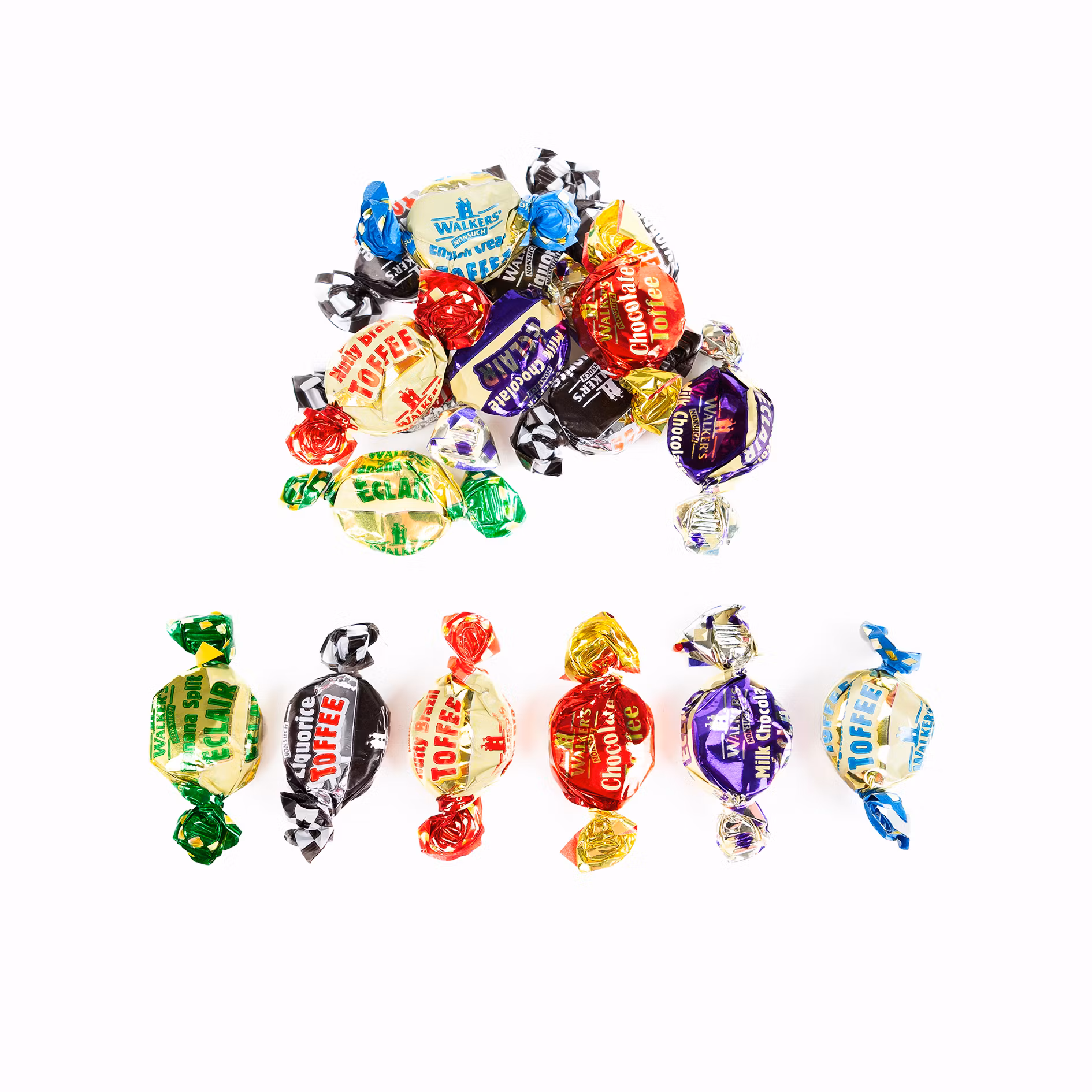 Sverigekaramellen „Inslagen Kolamix”, Zawijana Mieszanka Toffi – 120 gramów