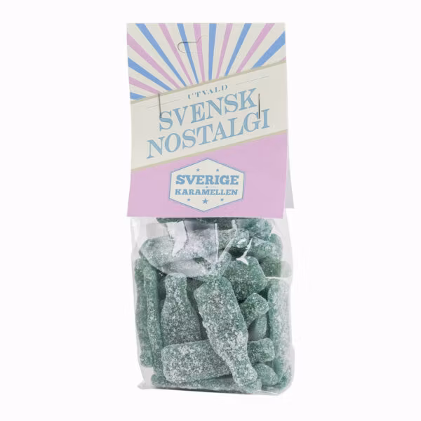 Sverigekaramellen "Fruktsoda", Fruit Soda - 170 grams