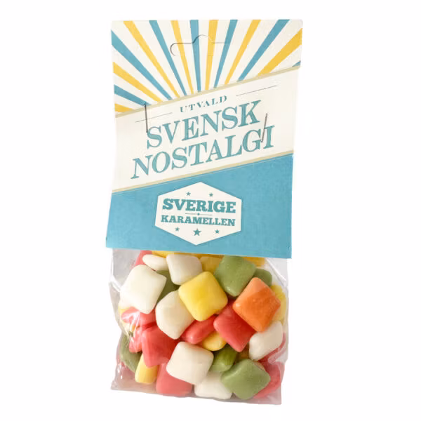 Sverigekaramellen "Brio Frukt", Brio Fruit - 170 grams