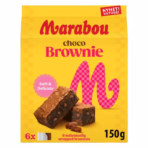 Marabou Choco Brownie - 150 gram