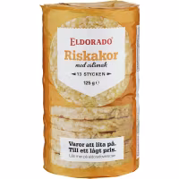 Eldorado Rice Cakes, Cheese - 125 grams
