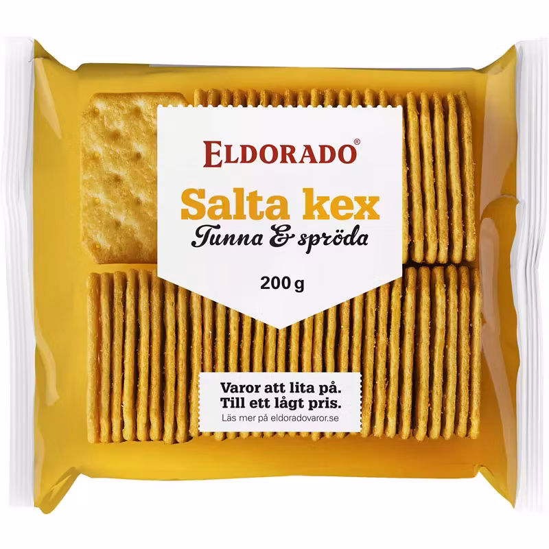 Eldorado Zoute Crackers - 200 gram
