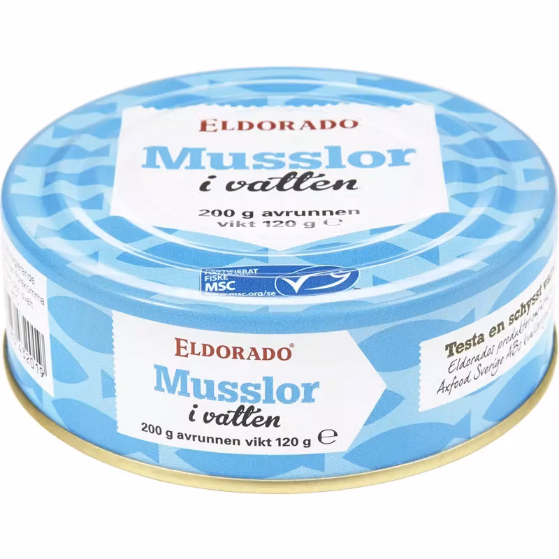 Eldorado Mussels in Water - 200 grams