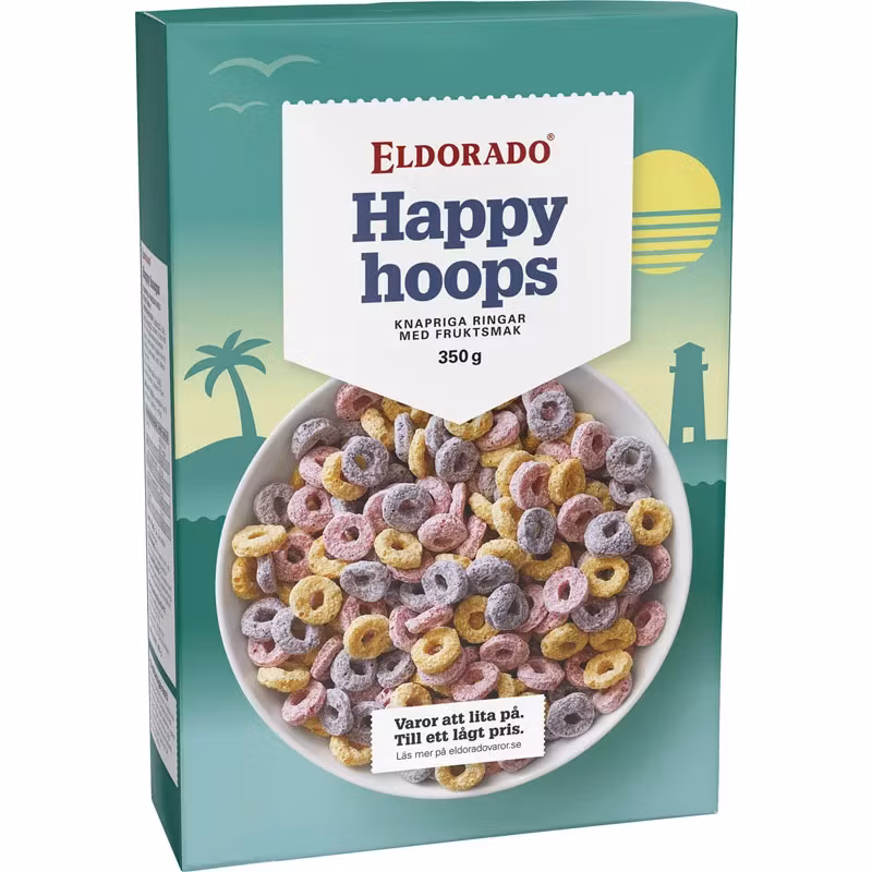 Cerceaux Eldorado Happy Hoops - 350 grammes