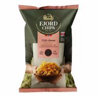 Fjordchips Chili Cheese - 150 grams