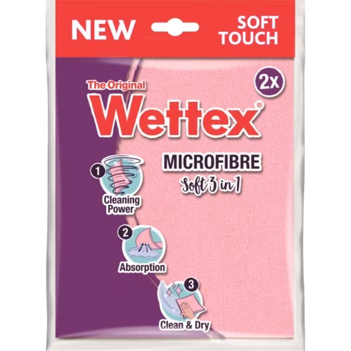 Wettex Microfaser Soft 3in1 - 2 Stk