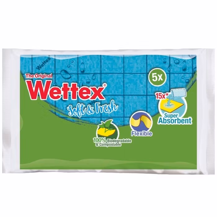 Wettex Soft & Fresh - 5 pièces