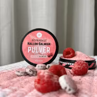 Pastillfabriken Super Salty Powder, Raspberry & Salmiac - 21 grams