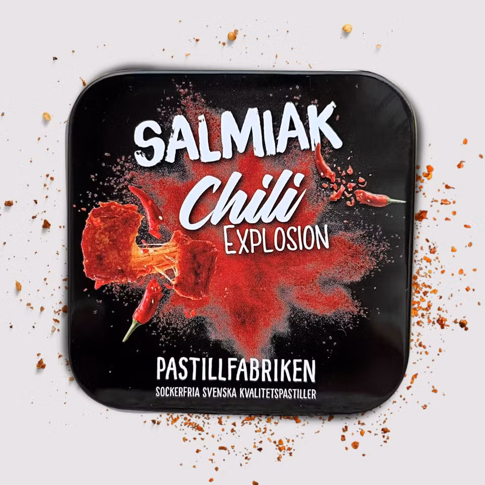 Pastillfabriken Salmiac Chili Explosion - 25 grams