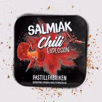 Pastillfabriken Salmiac Chili Explosion - 25 grams