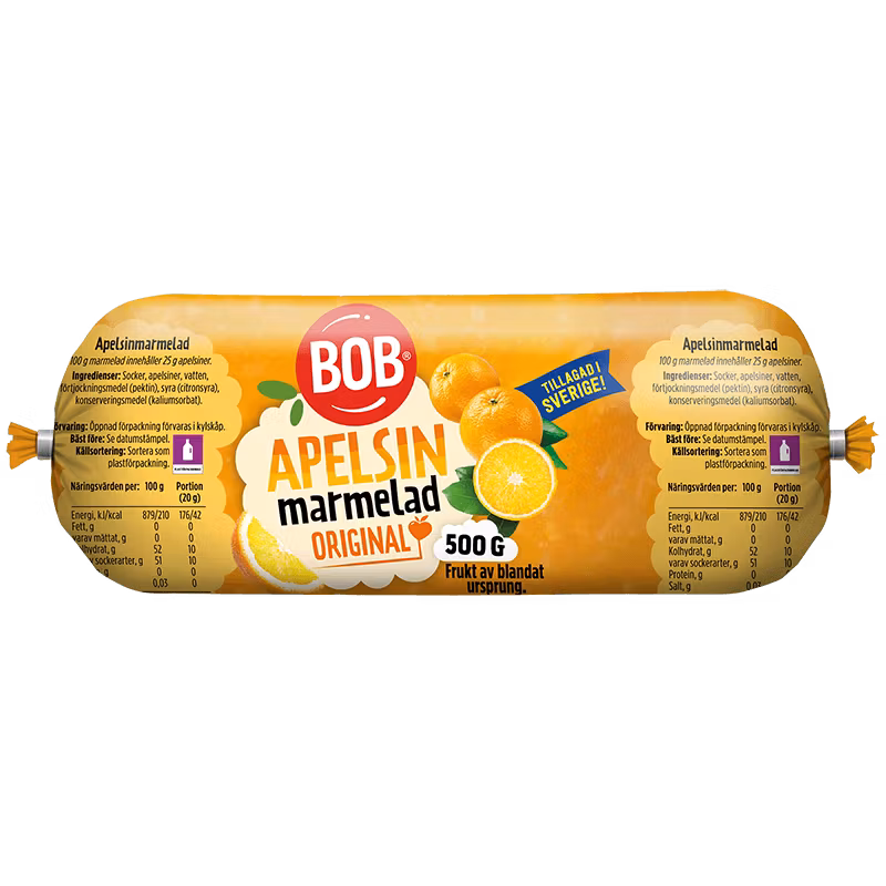 Bob Orange Marmelade, Ricarica - 500 grammi