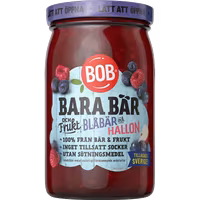 Bob Just Berries and Fruit, Blueberry/Raspberry Jam - 310 grams
