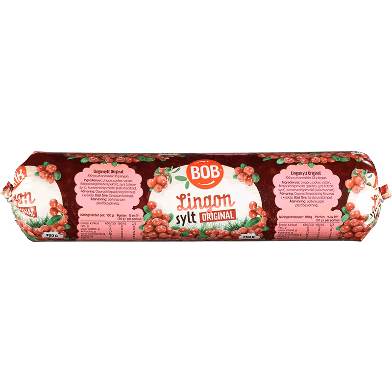 Bob Preiselbeermarmelade, Nachfüllpackung - 750 Gramm