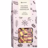 Apotekets Raspberry & Rhubarb Caramels - 150 grams