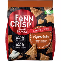 Finn Crisp Rye Snacks Winter Edition, Gingerbread - 150 grams