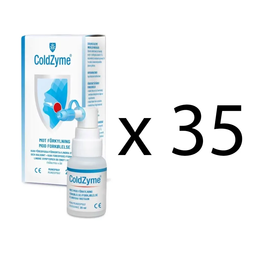 ColdZyme (Viruprotect) Original 20ml, Mouth Spray, Anti-Cold - 35 pcs ...