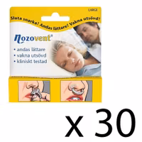 Nozovent Nasal Dilator Large, 2 pcs each - 30 pcs