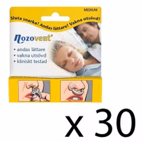 Nozovent Nasal Dilator Medium, 2 pcs each - 30 pcs