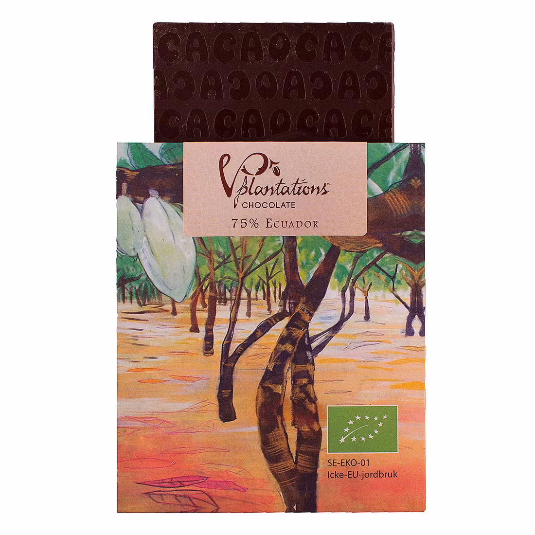 Nordic Chocolate Ecuador, 75% - 35 grams