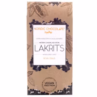 Nordic Chocolate, Licorice, 65% - 90 grams