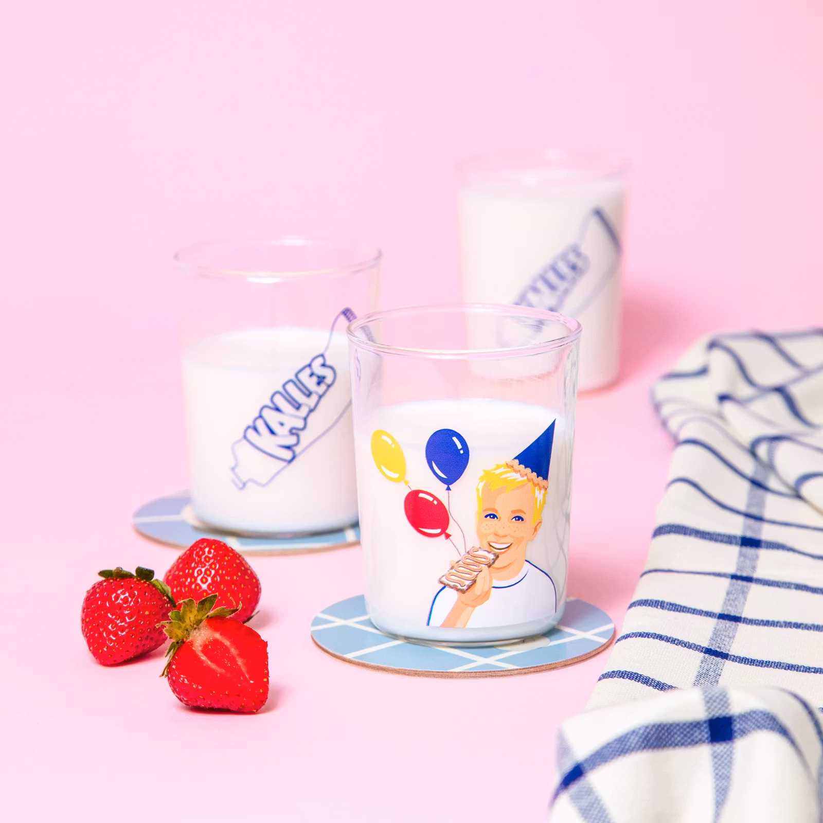 Designtorget Drinking Glass Kalles x DT, "Kalas" - 2 dl