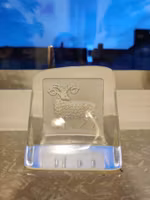 Nybro Crystal - glasswork - made in Sweden 1980s designer Paul Islingen