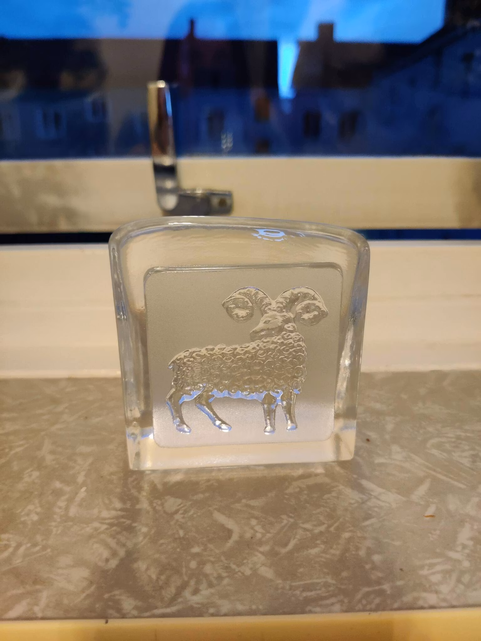 Nybro Crystal - glasswork - made in Sweden 1980s designer Paul Islingen