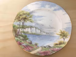 Vintage Ceramic motive plate