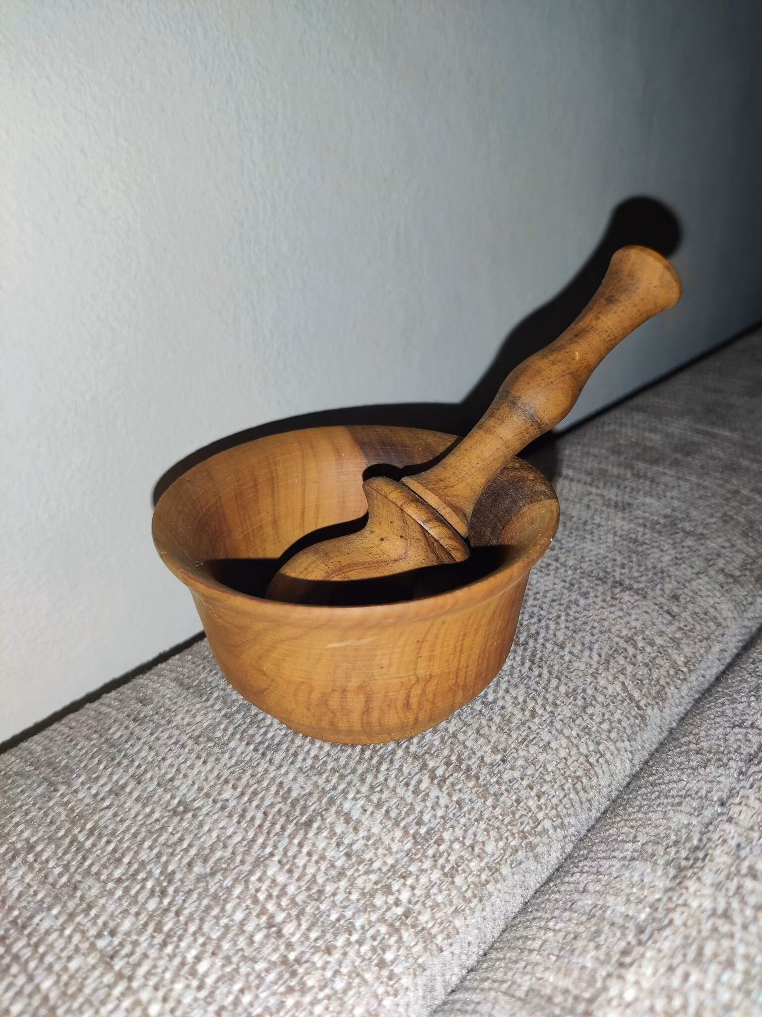 Wooden mortar from Sweden