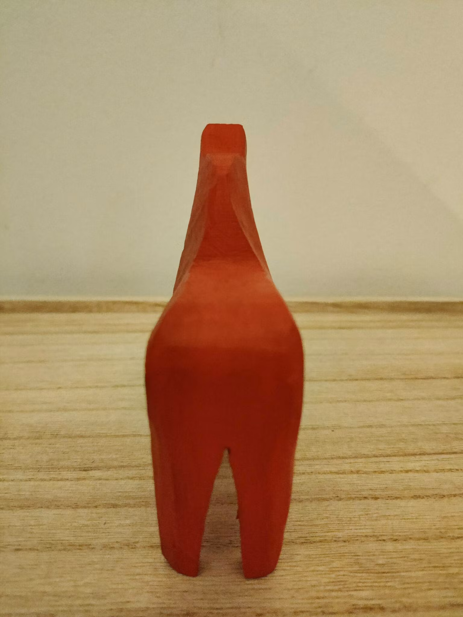 Cheval Dala rouge vintage fait main - fabriqué en Suède