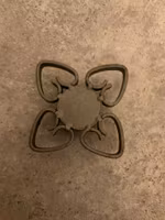 Forged Tealight holder made in Sweden 1970s